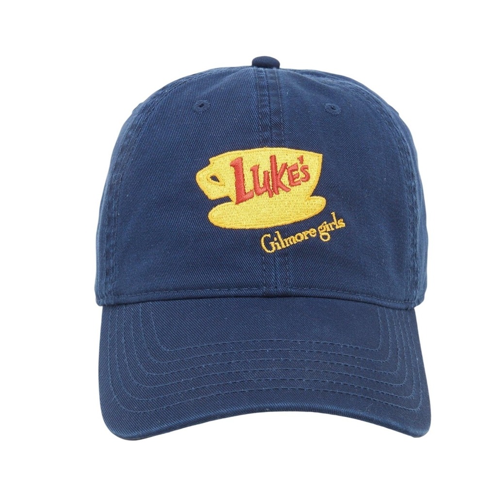 Gilmore Girls Lukes Diner Navy Blue Baseball Cap Adjustable Dad Hat Embroidered